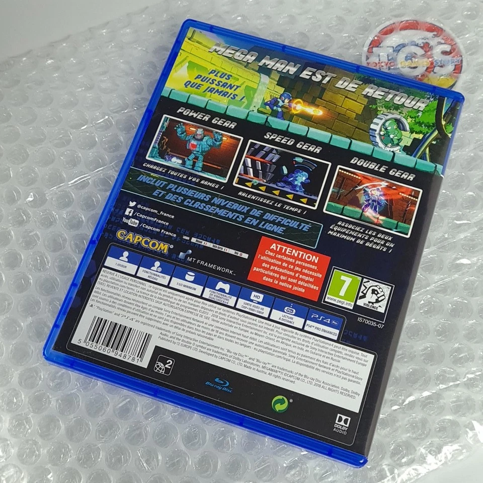 MegaMan/Rockman 11 PS4 FR Game In EN-FR-DE-ES-IT-CH-JP Action Capcom - Image 2 of 4