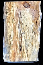 Live Edge Black Line Spalted Hard Maple Board 24”x13”x11/16”