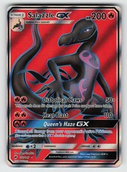 Salazzle GX Full Art 132/147 Burning Shadows