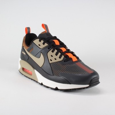 Nike Air Max 90 Drift Black Khaki Orange FB2877-002 Men's Size 10