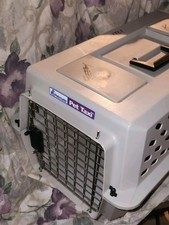 Pet Taxi Petmate Cat Small Dog Carrier Transport Plastic Cage Travel