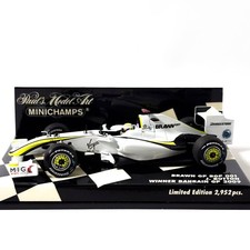 MINICHAMPS F1 1/43 BRAWN GP BGP 001 J.BUTTON WINNER BAHRAIN GP 2009 Button
