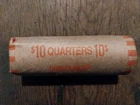 Roll Of 40 Silver Washington Quarters