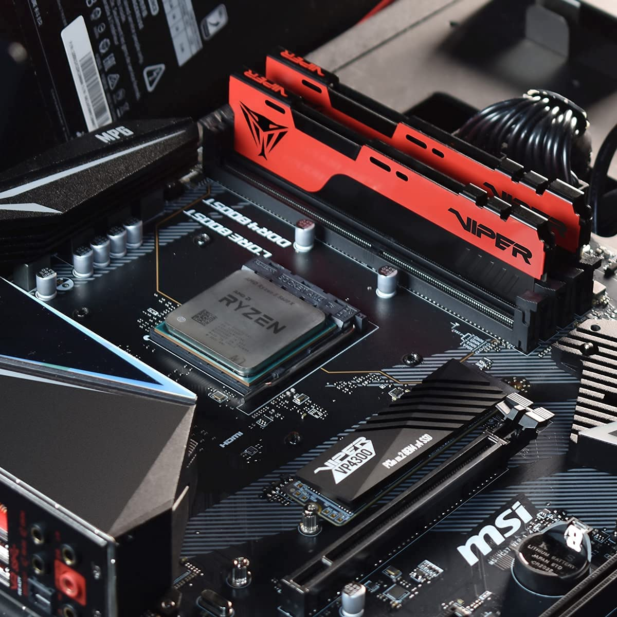 Patriot Viper Elite II DDR4 RAM 32GB (2X16GB) 4000Mhz CL20 1.4V