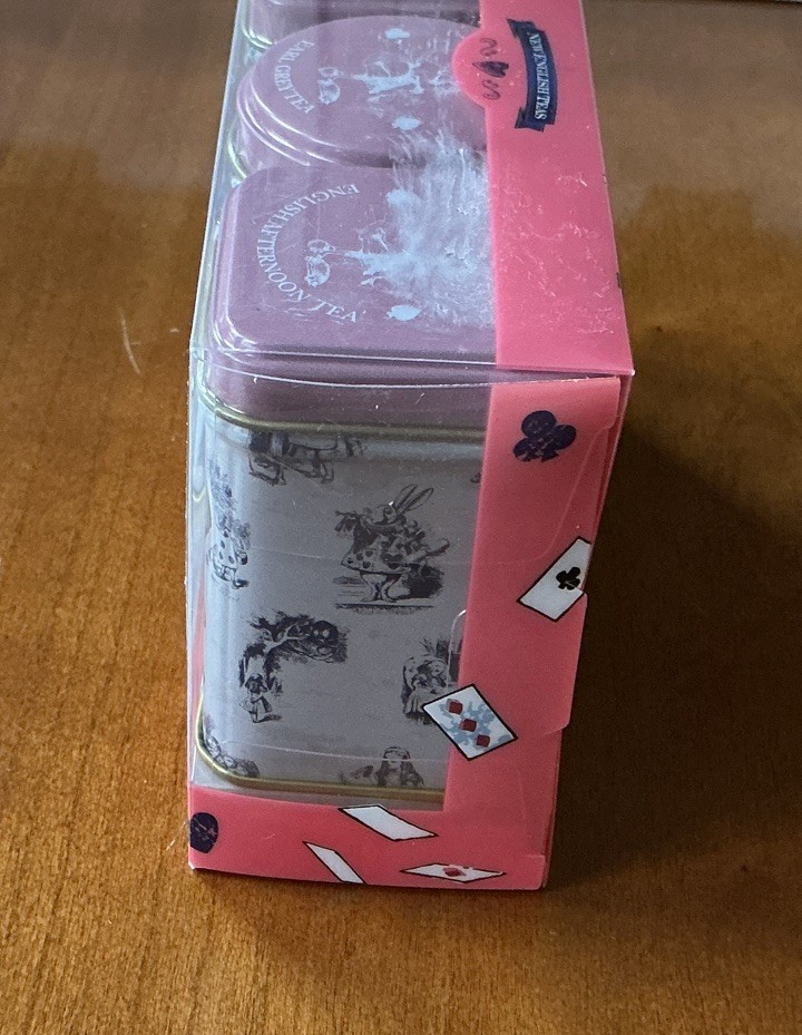 CHARBREW “Alice In Wonderland” English Tea ~3 Mini Loose Leaf Tins ~ Exp: 6/2028