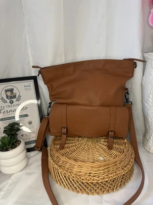 Sac bandoulière Esprit camel - Photo 1/4