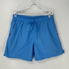 Nike Shorts Mens Extra Large Blue Icon 7" Volley Swim Short Athletic Lined