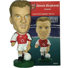 Corinthian Prostars ARSENAL Home BERGKAMP PRO752 Loose With Card LWC - Series 19