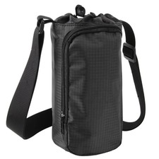 Water Bottle Carrier Bag with Strap, Pocket for Walking, Runs, Hikes, Bike, f...