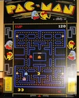Pac Man Black Arcade Game Room Decor metal tin sign donor plaque 12x16