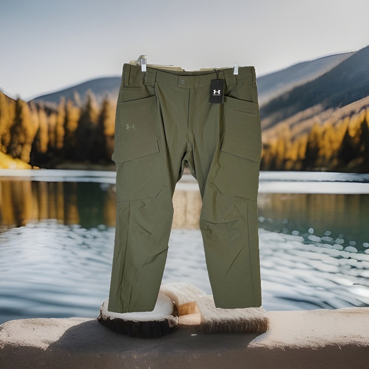 ALPHA COMBAT CARGO PANTS オリーブグリーン Under Armour Alpha Cargo Pants (Marine Green) | All Security