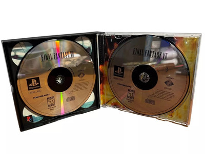 Final Fantasy VII 7 FF7 (PlayStation 1, 1997) CIB PS1 Double