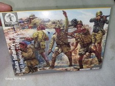 Waterloo WW II Italian Infantry Soldier Figures El Alamein 1/32 AP016