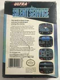 Silent Service (Nintendo, NES) Complete CIB - Tested