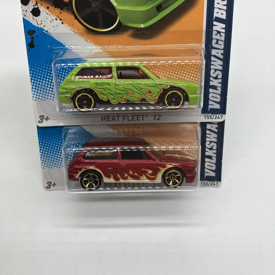 Hot Wheels Volkswagen Brasilia #155 (lote de 2) Foto 3 de 3