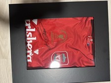 Original unterschriebenes Trikot FC Liverpool von Steven Gerrad