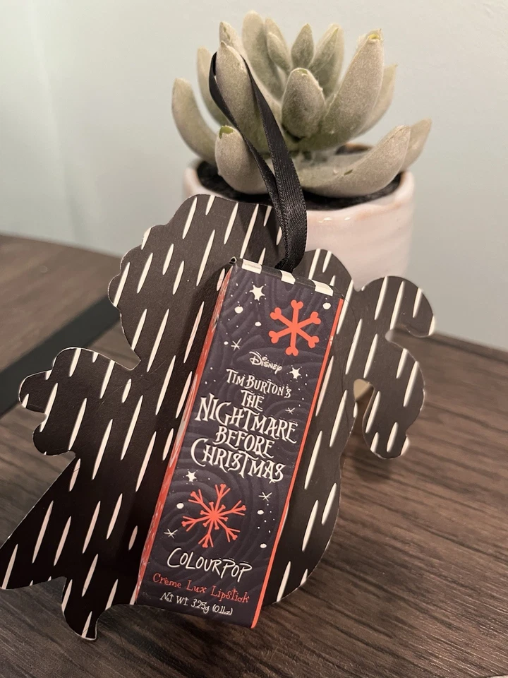 Lápiz labial Colourpop Pesadilla antes de Navidad crema Lux Jack Skellington nuevo en caja Foto 2 de 4