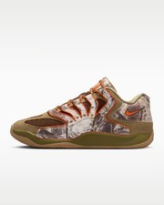 Nike KD 18 x Chet Holmgren "Duck Camo" Coyote Brown Orange IO7518-900 Men
