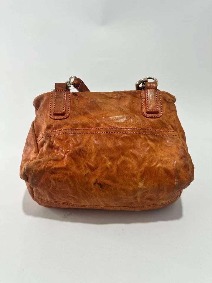 GIVENCHY Charcoal Wrinkled Sheepskin Leather Medium Pandora Bag - Image 2 of 4