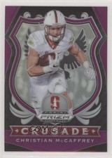 2020 Panini Prizm Draft Picks Crusade Purple Prizm Christian McCaffrey #25 1og