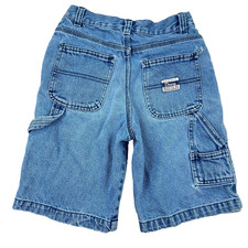Vintage Route 66 Shorts Boys 10 Carpenter Jorts Baggy Loose Skate Y2K 22" Waist