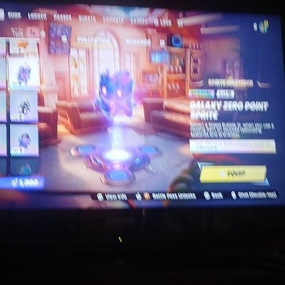 Fortnite Galaxy Zero Point Spray In-Game Cosmetic Game Item/Asset - Epic
