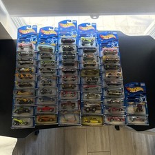 HOTWHEELS LOT OF 50 ALL NEW IN PACKAGE Mattel Collectives