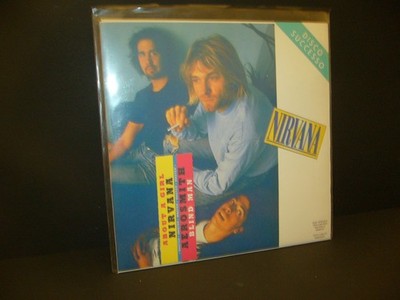 NIRVANA About A Girl rare vinyl 7'' pro DJsleeve grunge