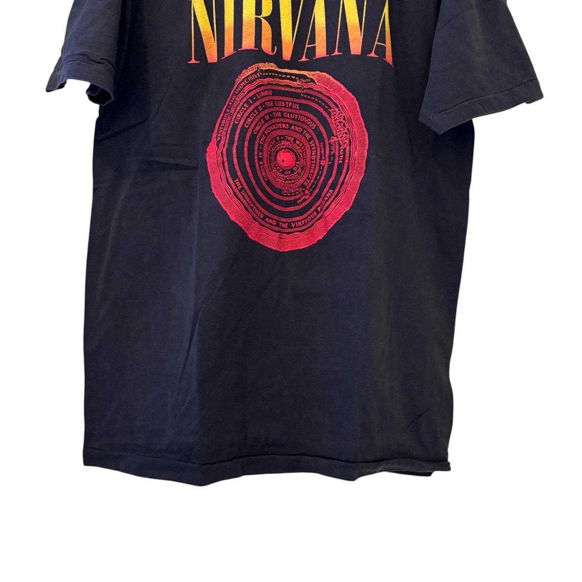 hype! Tシャツ NIRVANA ニルヴァーナ sub pop サブ・ポップ Vintage NIRVANA SUB POP 90s Band Fudge Grunge Single Stitch TShirt