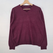 Maglione Ballantyne in puro cashmere colore viola taglia L da donna