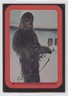 1977 Star Wars Stickers Chewbacca #19 0e3