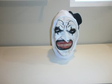Terrifier Art the Killer Clown Latex Mask , Over the head, Hat