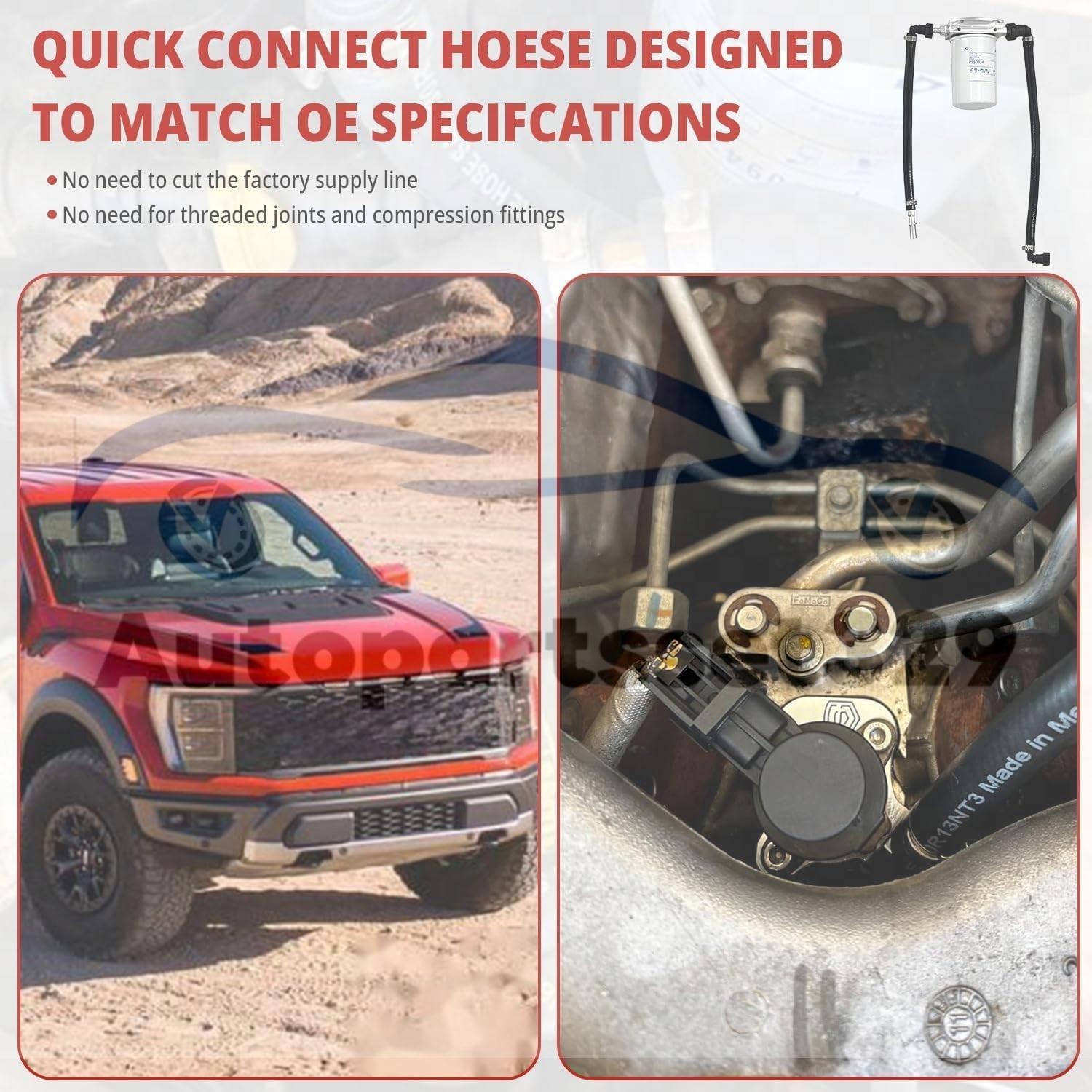 Disaster Prevention Bypass Kit Gen2.1 CP4.2 SET For Ford 6.7L Powerstroke 2011+