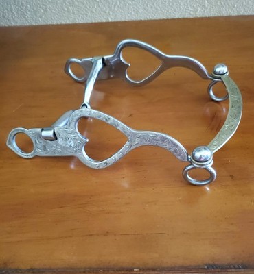 NEW WESTERN SNAFFLE SHOW BIT