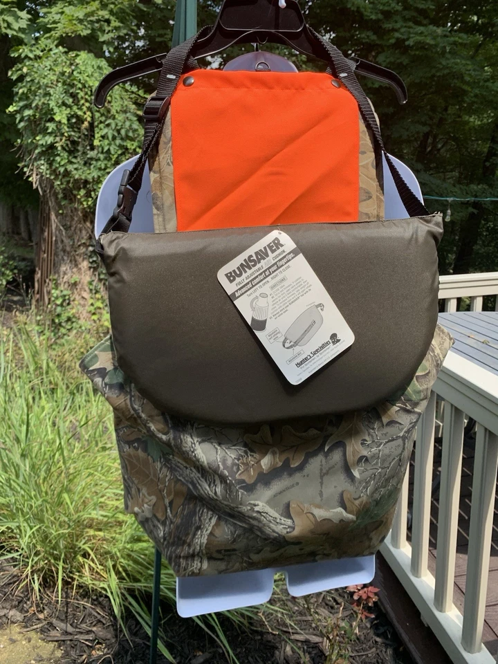 H.S. Strut Turkey Hunting Vest Poly/Cotton Advantage Camo L/XL Seat NWT - Image 3 of 4