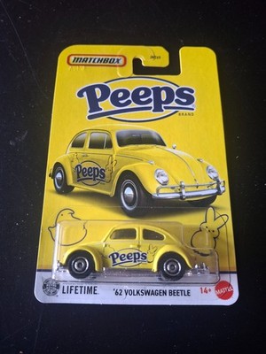 Matchbox Superfast '62 Volkswagen Beetle gelb ''Peeps'' OVP