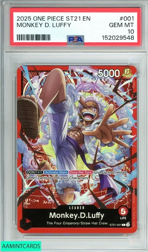 Monkey D Luffy Gear 2025 Monkey D Luffy Gear #ST21