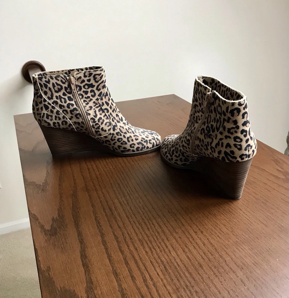 Botines Sole Society “So-Patsy” leopardo, 9,5 Foto 2 de 4