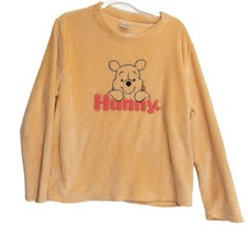 Disney Winnie The Pooh Size XL 16/18 "Hunny" Womens Fleece Pullover