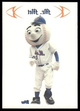Mr. Met 2008 Topps Opening Day #NNO Tattoos New York Mets Baseball Card
