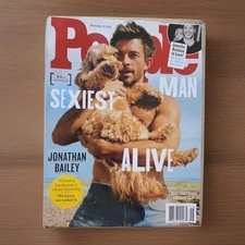 People Magazine Sexiest Man Alive Jonathan Bailey  