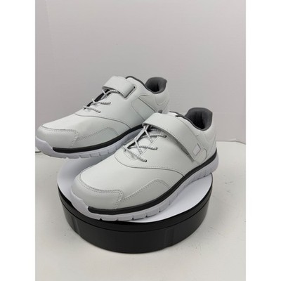 Anodyne Orthopedic Shoes for Custom Soles Men White Adjustable Athletic 13W