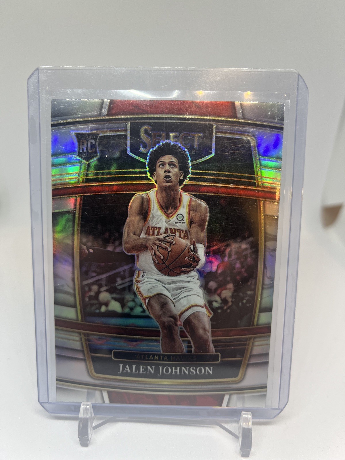 2021-22 Panini Select Basketball Jalen Johnson #17 RC Silver Prizm 💎🔥