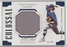 2019 National Treasures Rookie Colossal Materials 21/99 Chris Paddack 1ek2