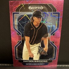 2022 Panini Prizm Draft Picks - Hayden Birdsong #PDP196 Pink Velocity Prizm