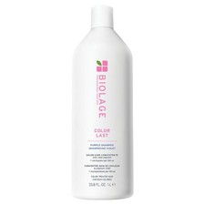 Biolage ColorLast Purple Shampoo 33.8 oz – Neutralize Brass & Brighten Color-Tre