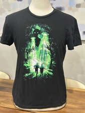X Files The Day Has Come Loot Crate Exclusive Tshirt Size Med Black Green Aliens