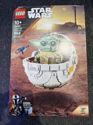 Brandneu versiegelt LEGO Star Wars: Grogu mit Schwebewagen (75403) 1048 Teile - Bild 2 von 2