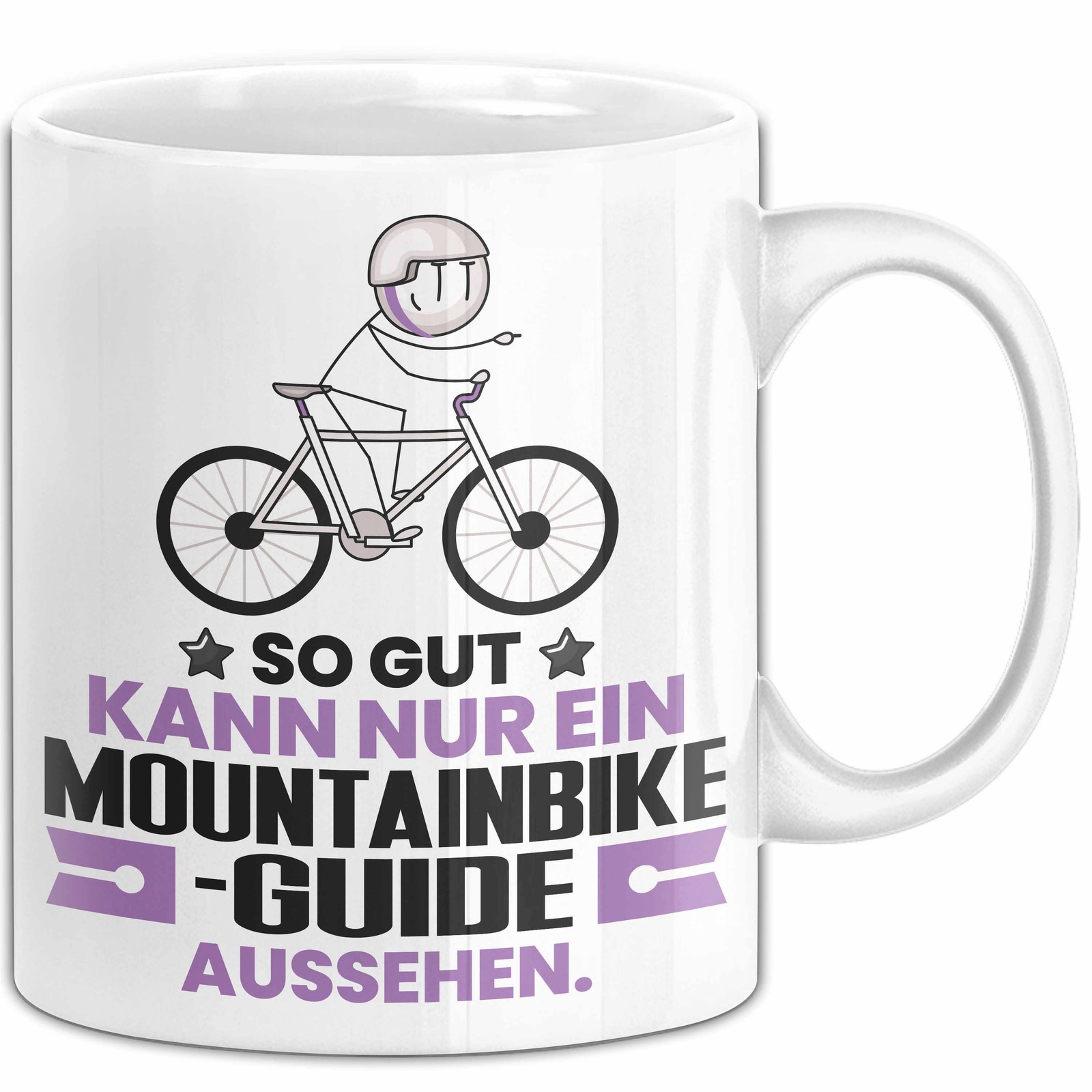 Tazza regalo guida mountain bike così buona può sembrare solo una guida mountain bike