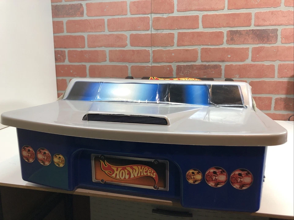 Mattel Hot Wheels Hide Away Car Toy Box Chest Under Bed Storage 29"x19"x8" - Image 4 of 4